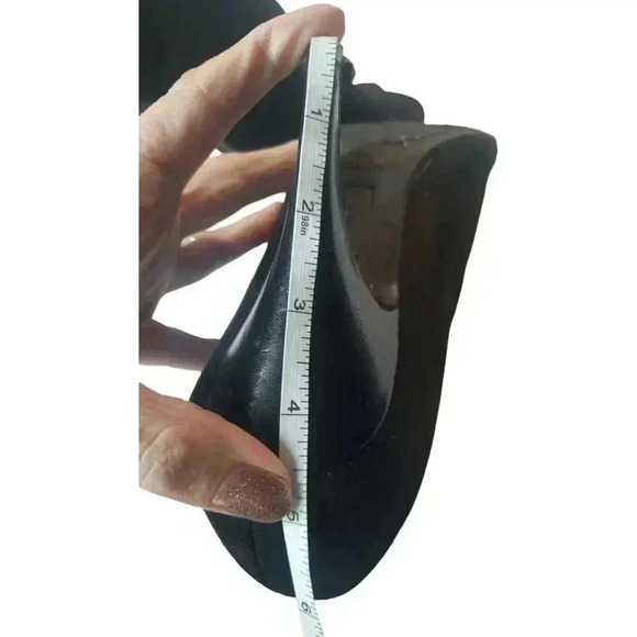 Christian‎ Siriano For Payless Red High Heels Pumps Black Suede Size 10 - Picture 12 of 13